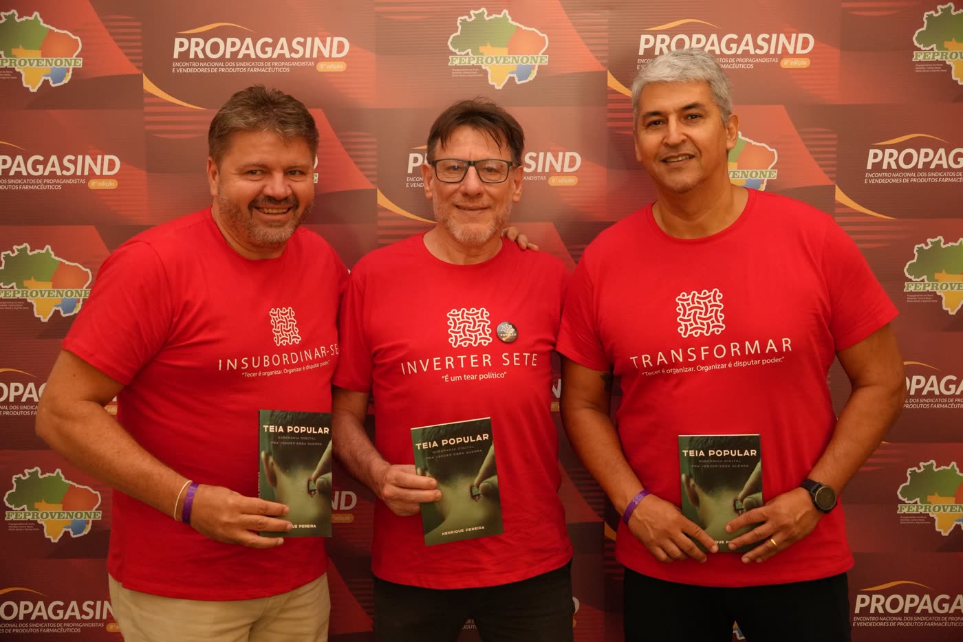 Com Fernando e Humberto da Feprovenone