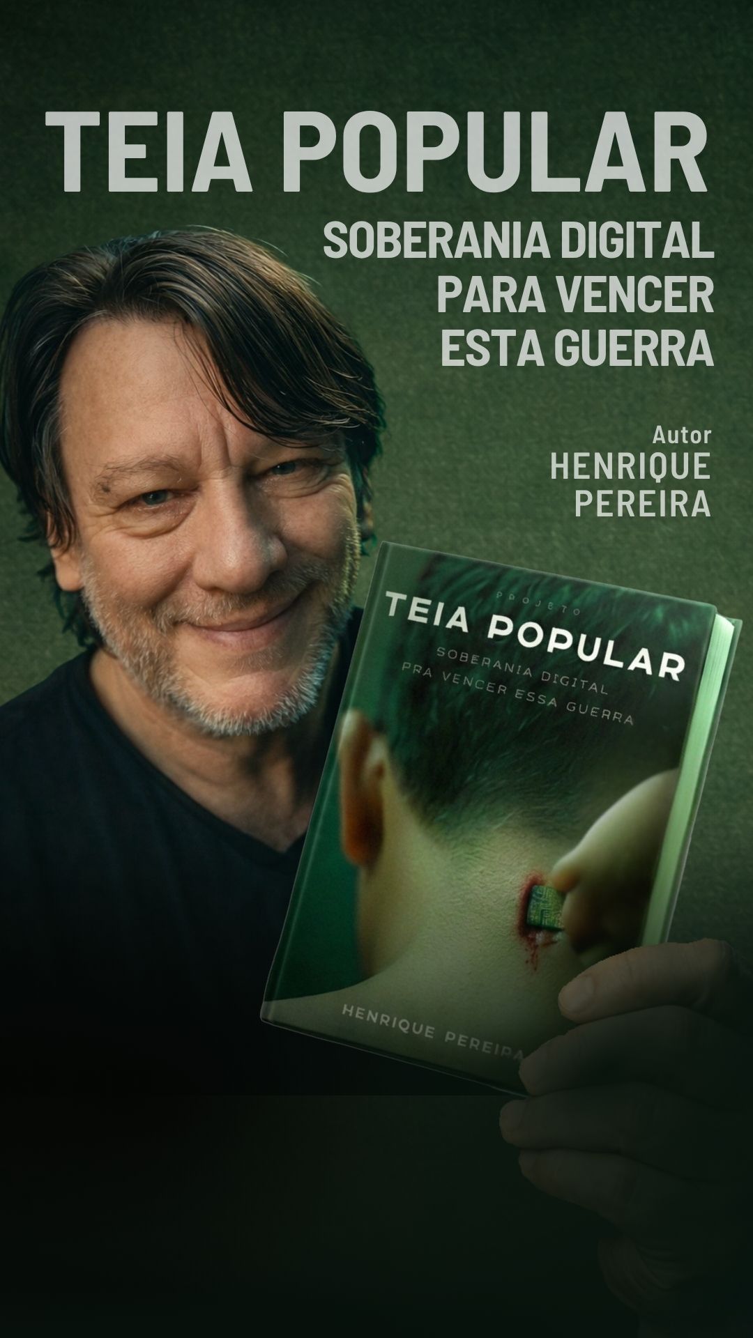 Henrique Pereira, autor de Teia Popular