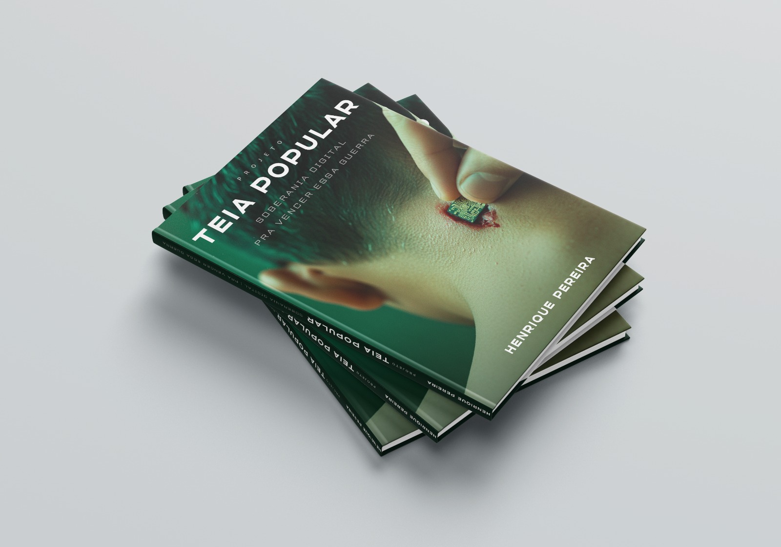 Exemplares do livro Teia Popular