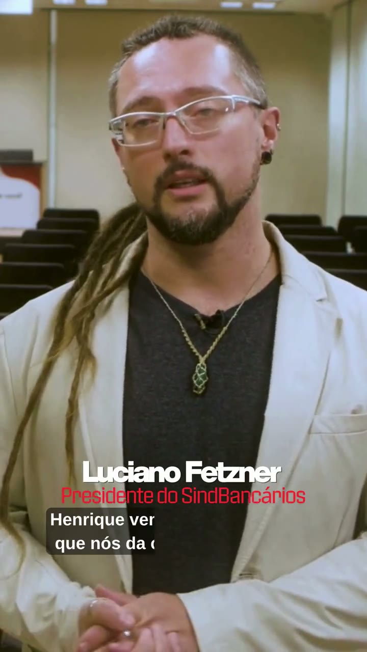 Luciano Fetzner no lançamento em Porto Alegre